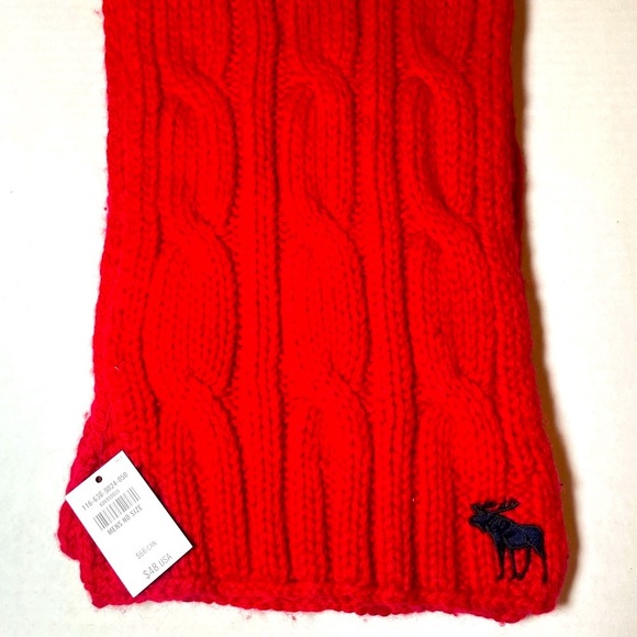 BNWT New Vintage Mens Abercrombie Thick Cozy Scarf PRICE FIRM! BUY IT NOW ONLY! - Picture 2 of 6